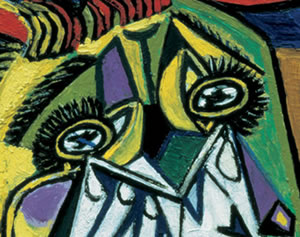 Picasso, weeping woman (1937)
