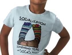 Socialization Socks shirt